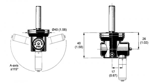 Размеры датчика