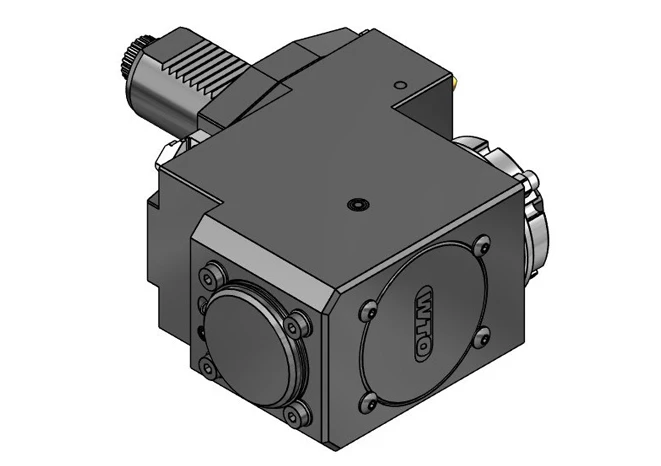 Угловой сверлильно-фрезерный блок WTO 420532032-40R со смещением